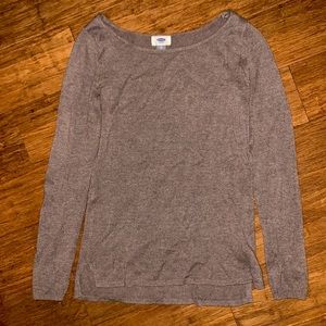 super cute brown sweater! perfect for winter and fall